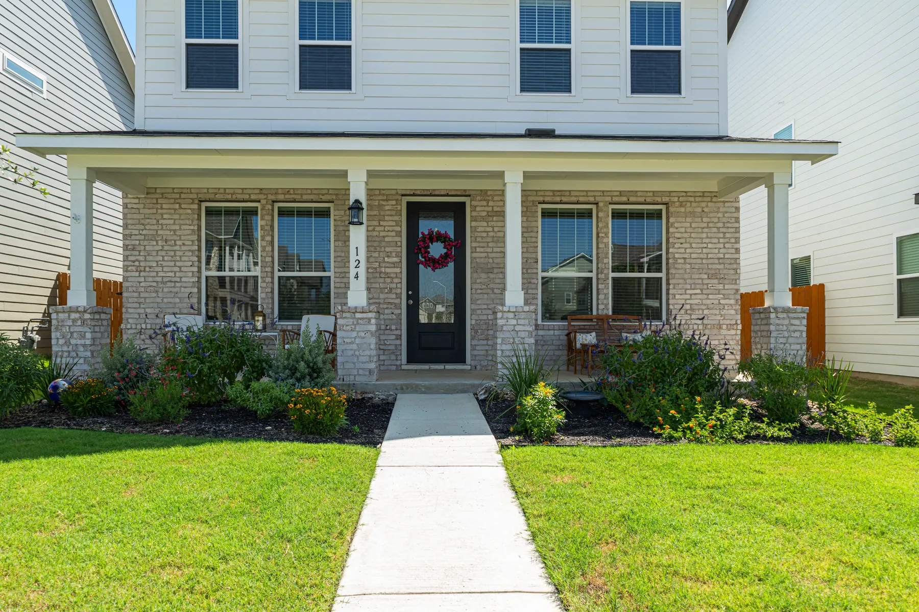 Front exterior of 124 Barret Dr